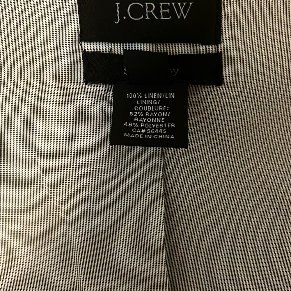 J. Crew Linen Schoolboy Blazer - Picture 9 of 9